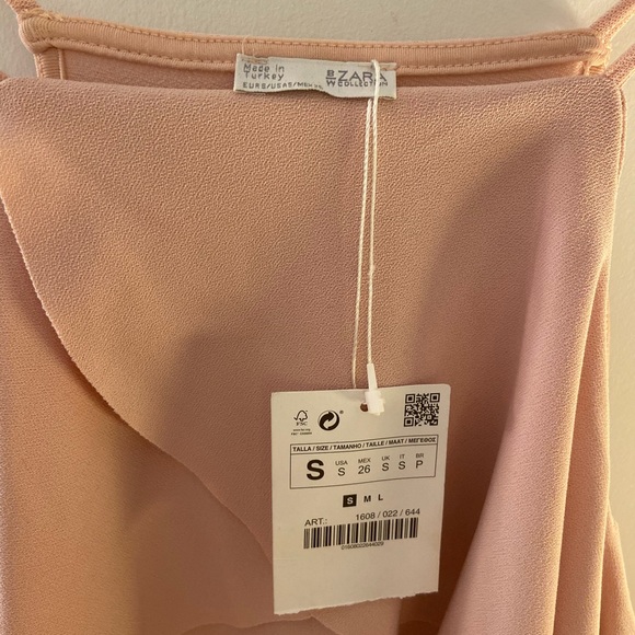 NWT ZARA off the shoulder dress - Picture 2 of 3